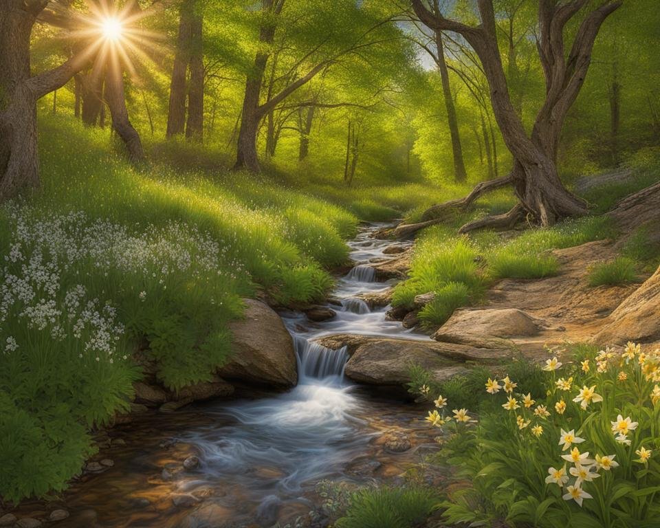 Spring hiking in Kansas