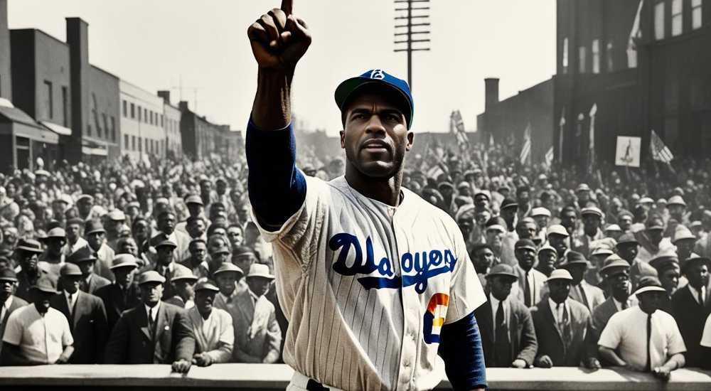 Jackie Robinson's Historic Major League Debut